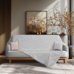 Beauty Home Ριχτάρι Τετραθέσιο Art 8703 180x330 Γκρι