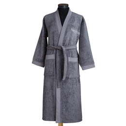 5003 Μπουρνούζι 550GR 100% CΟΤΤΟΝ Dark Grey