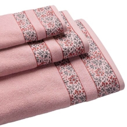 Πετσέτα BLOOM PINK πετσέτα-χεριών-30-x-50-εκ