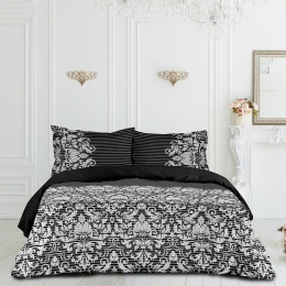 Makis Tselios Home Σετ Παπλωματοθήκη King Size 240x260 Damask