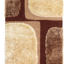 Royal  White Tie Modern Designers Rug 002 Beige 190X290