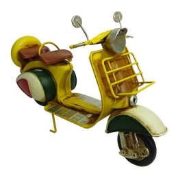 Διακοσμητική Βέσπα 796168 26,5x9,5x17,5cm Yellow Ankor Μέταλλο