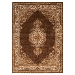 Χαλί PWC-0007 pakoworld μπεζ-καφέ 160x230εκ