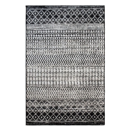 Χαλί PWC-0036 pakoworld γκρι-λευκό 120x180εκ