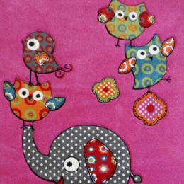 Χαλί Diamond 21077-055 Fucshia Merinos 160X230cm