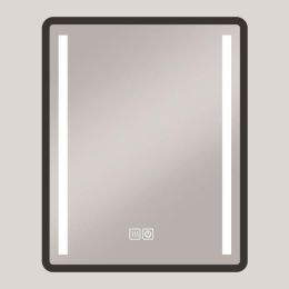 ΚΑΘΡΕΦΤΗΣ ΜΕ LED ΜΑΥΡΟ ΓΥΑΛΙΝΟ 144-88004 | EUROLAMP