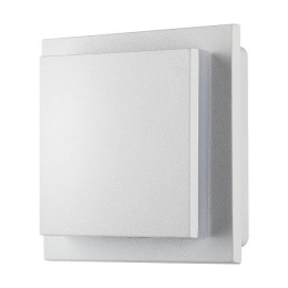 ΑΠΛΙΚΑ ΤΟΙΧΟΥ ΚΙΝΗΤΗ LED 6W 138X138X57 3000K IP54 ΛΕΥΚΗ PRO 145-20222 | EUROLAMP