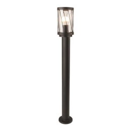 ΚΟΛΩΝΑΚΙ ΔΑΠΕΔΟΥ ΠΛΕΓΜΑ ΜΕΤΑΛΛΙΚΟ E27 95x95x800 IP44 ΜΑΥΡΟ EUROLAMP 145-20605