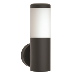 ΑΠΛΙΚΑ ΤΟΙΧΟΥ Ε27 Φ91X134X296 IP54 ΜΑΥΡΗ 145-20624 | EUROLAMP