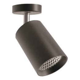 ΦΩΤΙΣΤΙΚΟ ΚΙΝΗΤΟ ΟΡΟΦΗΣ ΚΥΛΙΝΔΡΟΣ LED 10W 4000K ΜΑΥΡΟ EUROLAMP 145-25201
