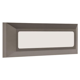ΦΩΤΙΣΤΙΚΟ ΤΟΙΧΟΥ SLIM LED 3W IP65 230V 230X80 ΓΡΑΦΙΤΗΣ EUROLAMP 145-52003