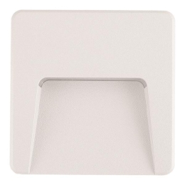 ΦΩΤΙΣΤΙΚΟ ΤΟΙΧΟΥ SLIM LED 3W IP65 230V 120X120 ΛΕΥΚΟ EUROLAMP 145-52017