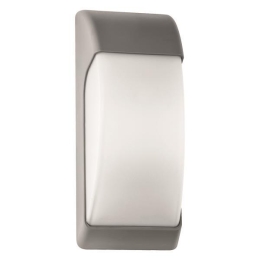 ΦΩΤΙΣΤΙΚΟ ΤΟΙΧΟΥ SLITE LED 12W IP65 230V 320X130 ΓΚΡΙ EUROLAMP 145-52036