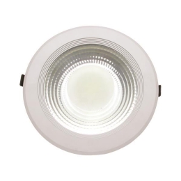 ΦΩΤΙΣΤΙΚΟ ΧΩΝΕΥΤΟ LED COB  Φ220 30W 4000K ΛΕΥΚΟ PLUS 145-68202 | EUROLAMP