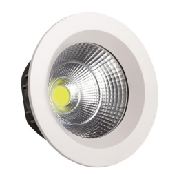 ΦΩΤΙΣΤΙΚΟ ΧΩΝΕΥΤΟ LED COB  Φ230 55W 6500K ΛΕΥΚΟ PLUS | EUROLAMP
