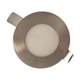 ΦΩΤΙΣΤΙΚΟ ΧΩΝΕΥΤΟ LED SLIM  Ø85 LED 3W 4000K ΣΑΤΙΝΕ PLUS 145-68604 | EUROLAMP
