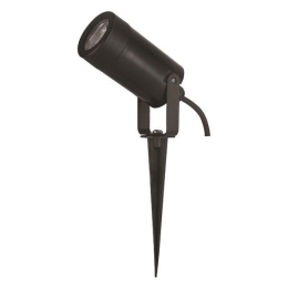ΣΠOT KHΠOY ΠΛΑΣΤΙΚΟ ΜΕ ΚΑΡΦΙ GU10 IP65 230V ΜΑΥΡΟ EUROLAMP 145-82021
