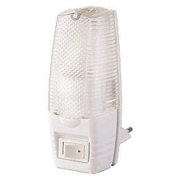 ΦΩΤΑΚΙ NYKTOΣ ΜΕ ΔΙΑΚΟΠΤΗ ΛΕΥΚΟ E14 MAX 5W - EUROLAMP