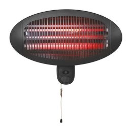 ΕΠΙΤΟΙΧΙΟ ΘΕΡΜΑΝΤΙΚΟ ΣΩΜΑ ΧΑΛΑΖΙΑ 2000W IPΧ4 147-29172 | EUROLAMP
