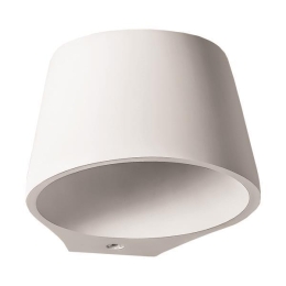 ΑΠΛΙΚΑ ΤΟΙΧΟΥ ΣΤΡΟΓΓΥΛΗ ΓΥΨΙΝΗ E14 200x180x80 EUROLAMP 147-53306