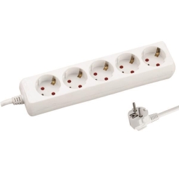 ΠOΛYΠPIZO 5 ΘΕΣΕΩΝ ΜΕ KAΛΩΔIO 3X1,5mm 5m ΜΕ ΠΑΙΔΙΚΗ ΠΡΟΣΤΑΣΙΑ - EUROLAMP