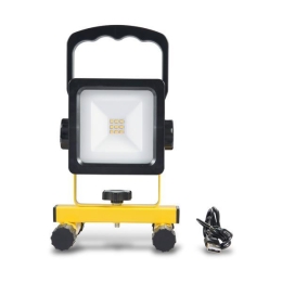 ΠΡΟΒΟΛΕΑΣ ΕΠΑΝΑΦΟΡΤΙΖΟΜΕΝΟΣ LED COB 20W IP65 4000K - EUROLAMP - Ουδέτερο Λευκό 4000Κ