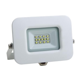 ΠΡΟΒΟΛΕΑΣ LED 10W SMD ΒΑΣΗ 360° ΛΕΥΚΟΣ IP65 6500K PLUS | EUROLAMP