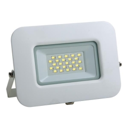 ΠΡΟΒΟΛΕΑΣ LED 20W SMD ΒΑΣΗ 360° ΛΕΥΚΟΣ IP65 6500K PLUS | EUROLAMP