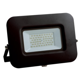 ΠΡΟΒΟΛΕΑΣ LED 50W SMD ΒΑΣΗ 360° ΜΑΥΡΟΣ IP65 6500K PLUS |EUROLAMP
