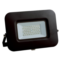 ΠΡΟΒΟΛΕΑΣ LED 50W SMD ΒΑΣΗ 360° ΜΑΥΡΟΣ IP65 4000K PLUS |EUROLAMP