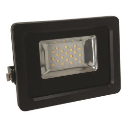 ΠΡΟΒΟΛΕΑΣ LED SMD 10W 12V/24V DC 4000K IP65 ΜΑΥΡΟΣ PLUS - EUROLAMP