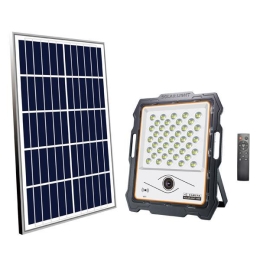 ΠΡΟΒΟΛΕΑΣ LED 100W SMD ΗΛΙΑΚΟΣ ΜΕ ΚΑΜΕΡΑ DC5V 6500K IP65 ΜΑΥΡΟΣ PLUS - 147-69594 | EUROLAMP