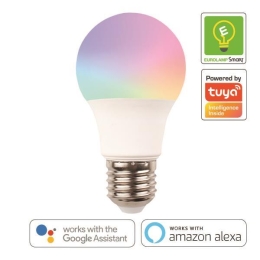 ΛΑΜΠΑ LED SMART WIFI 9W Ε27 RGBW 220-240V 147-77901 | EUROLAMP