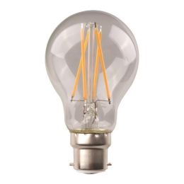 ΛΑΜΠΑ LED ΚΟΙΝΗ CROSSED FILAMENT 9W Β22 6500K 220-240V CLEAR 147-78042 | EUROLAMP