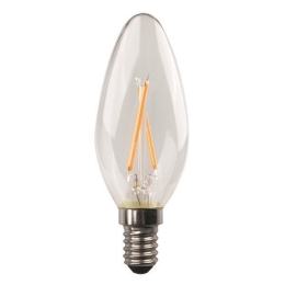 ΛΑΜΠΑ LED ΚΕΡΙ CROSSED FILAMENT 2.5W E14 3000K 220-240V 147-78120 | EUROLAMP