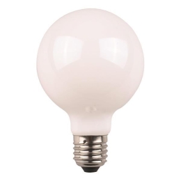 ΛΑΜΠΑ LED ΓΛΟΜΠΟΣ G125 CROSSED FILAMENT 8W E27 4000K MILKY 147-78441 | EUROLAMP