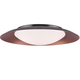 ΦΩΤΙΣΤΙΚΟ ΟΡΟΦΗΣ LED 28W ΜΑΥΡΟ/ΧΑΛΚΟΣ Ø50 - 1959  | ZAMBELIS