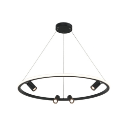 ΚΡΕΜΑΣΤΟ ΦΩΤΙΣΤΙΚΟ ΟΡΟΦΗΣ Ø79 LED ΜΑΥΡΟ 39W 22013 | ZAMBELIS LIGHTS