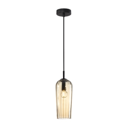 ΚΡΕΜΑΣΤΟ ΦΩΤΙΣΤΙΚΟ ΟΡΟΦΗΣ LED E14 40W ΔΙΑΦΑΝΕΣ ΓΥΑΛΙ ΣΑΜΠΑΝΙΖΕ 22118 |ZAMBELIS LIGHTS