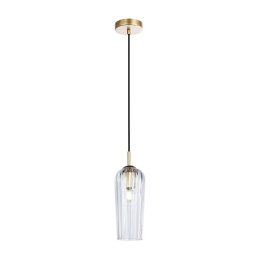 ΚΡΕΜΑΣΤΟ ΦΩΤΙΣΤΙΚΟ ΟΡΟΦΗΣ LED E14 40W ΔΙΑΦΑΝΕΣ ΓΥΑΛΙ 22119 |ZAMBELIS LIGHTS