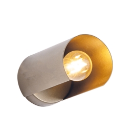 ΑΠΛΙΚΑ ΦΩΤΙΣΤΙΚΟ ΤΟΙΧΟΥ LED E14 40W ΜΠΡΟΝΖΕ 22188 | ZAMBELIS LIGHTS