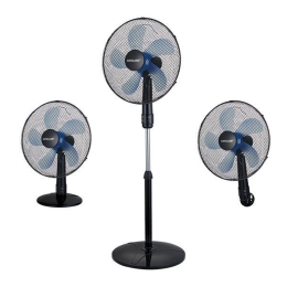 ΑΝΕΜΙΣΤΗΡΑΣ ΜΕ ΟΡΘΟΣΤΑΤΗ ΜΑΥΡΟΣ Φ40 50W ΜΕ ΤΗΛΕΧΕΙΡΙΣΤΗΡΙΟ 300-20011 - EUROLAMP