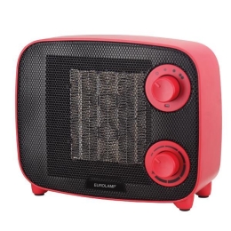 ΑΕΡΟΘΕΡΜΟ ΔΩΜΑΤΙΟΥ ΚΕΡΑΜΙΚΟ VINTAGE ΚΟΚΚΙΝΟ1500W 300-41352 | EUROLAMP