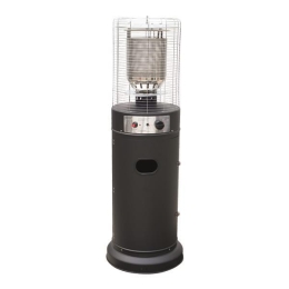 ΘΕΡΜΑΣΤΡΑ ΥΓΡΑΕΡΙΟΥ ΚΥΚΛΙΚΗ MINI ΜΑΥΡΗ 11KW 1,35Μ 300-42072 | EUROLAMP