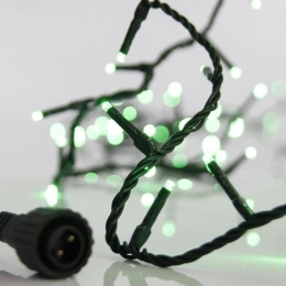 ΣΕΙΡΑ 100 ΛΑΜΠΑΚΙΑ LED 3MM AΝΑ 5CM ΠΡΑΣΙΝΟ LED ΙΡ44 - 600-11336 | MAGIC CHRISTMAS