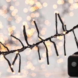 CLUSTER 768 LED 3MM 8 ΠΡΟΓΡΑΜΜΑΤΑ ΠΡΑΣΙΝΟ ΚΑΛΩΔΙΟ DAYLIGTH LED - 600-11340 | MAGIC CHRISTMAS