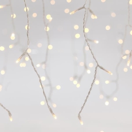 ΚΟΥΡΤΙΝΑ 240 LED 3MM AΝΑ 10CM 31V ΕΠΕΚΤΑΣΗ ΕΩΣ 3 ΔΙΑΦΑΝΟ ΚΑΛΩΔΙΟ ΘΕΡΜΑ ΛΕΥΚΑ LED 200Χ100CM ΙΡ44  - 600-11363 | MAGIC CHRISTMAS
