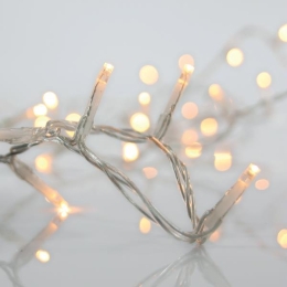 ΒΡΟΧΗ 200 LED 3MM ΔΙΑΦΑΝΟ ΚΑΛΩΔΙΟ ΘΕΡΜΟ ΛΕΥΚΟ LED 600X70CM  IΡ44  600-11384 | MAGIC CHRISTMAS