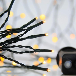 ΣΕΙΡΑ 300 LED 3MM AΝΑ 5CM 31V ΜΕ ΠΡΟΓΡΑΜΜΑ ΠΡΑΣΙΝΟ ΚΑΛΩΔΙΟ ΘΕΡΜΟ ΛΕΥΚΟ LED ΙΡ44 - 600-11541 | MAGIC CHRISTMAS
