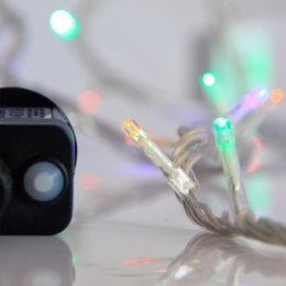 ΣΕΙΡΑ 240 LED 3MM AΝΑ 5CM 31V ΜΕ ΠΡΟΓΡΑΜΜΑ ΔΙΑΦΑΝΟ ΚΑΛΩΔΙΟ ΠΟΛΥΧΡΩΜΑ LED ΙΡ44 - 600-11582 | MAGIC CHRISTMAS